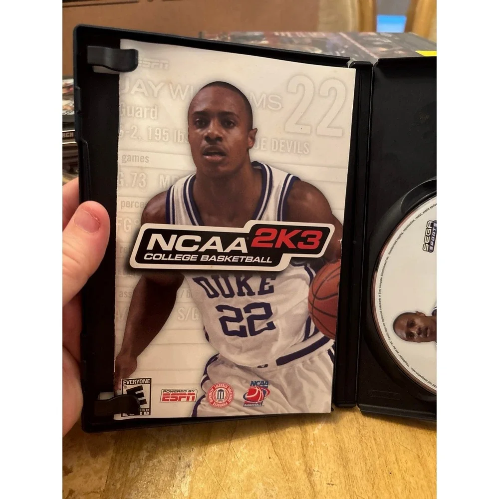 NCAA College Basketball 2K3 - Sony Playstation 2 PS2 Tested complete